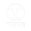 Logo vegan blanc